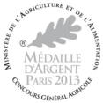 Médaille d'Argent 2013