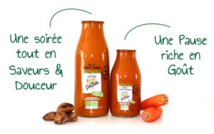 Soupe carotte châtaigne Potpote